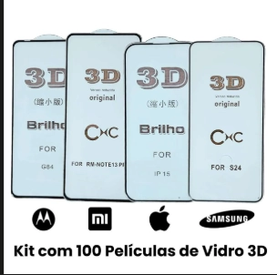 Peliculas de Vidro 3D - Todos os Modelos